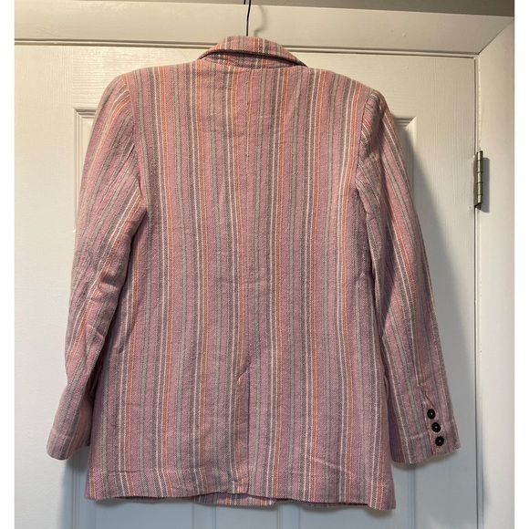 We The Free Kai Striped Relaxed Fit Blazer Multicolor Pink
Size Small - Picture 5 of 7